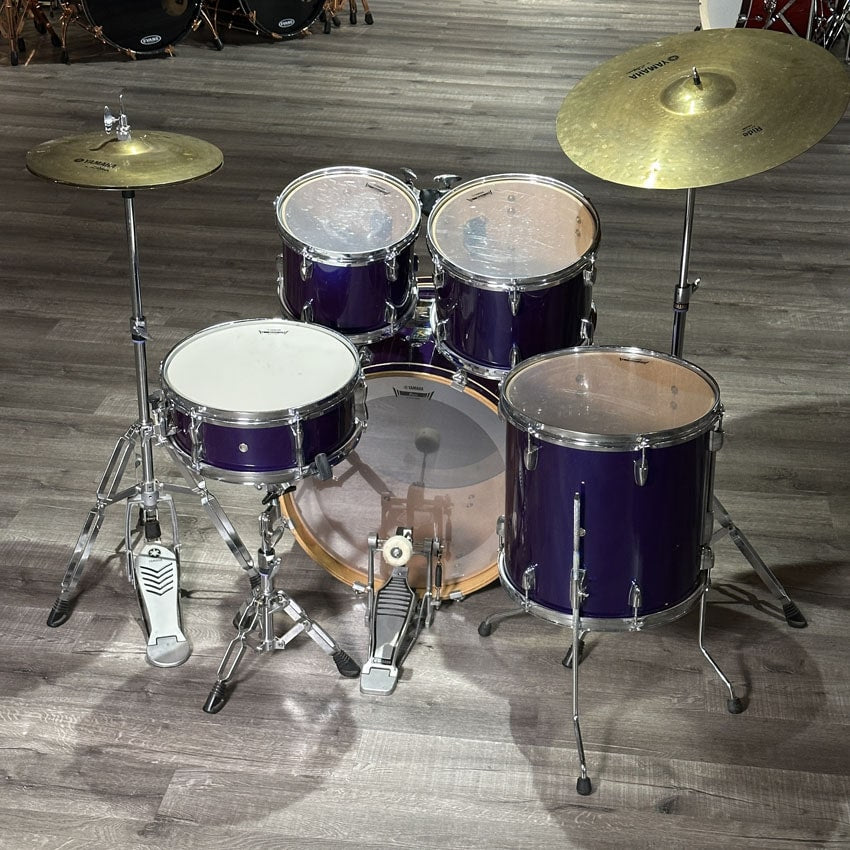 Used Yamaha Rydeen 5pc Drum Set w/Hardware & Zildjian Cymbals - Fair - Drum Center Of Portsmouth