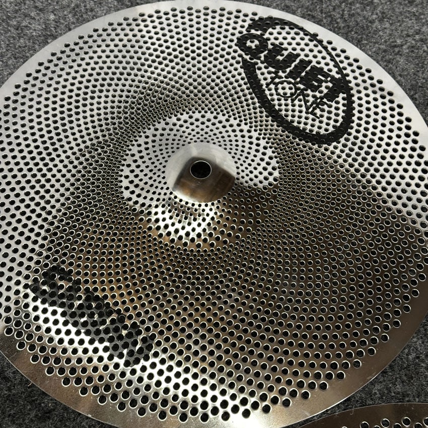 Used Sabian Quiet Tone Practice Hi Hat Cymbals 13" - Excellent - Drum Center Of Portsmouth