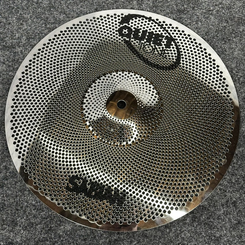 Used Sabian Quiet Tone Practice Crash Cymbal 14" - Excellent - Drum Center Of Portsmouth