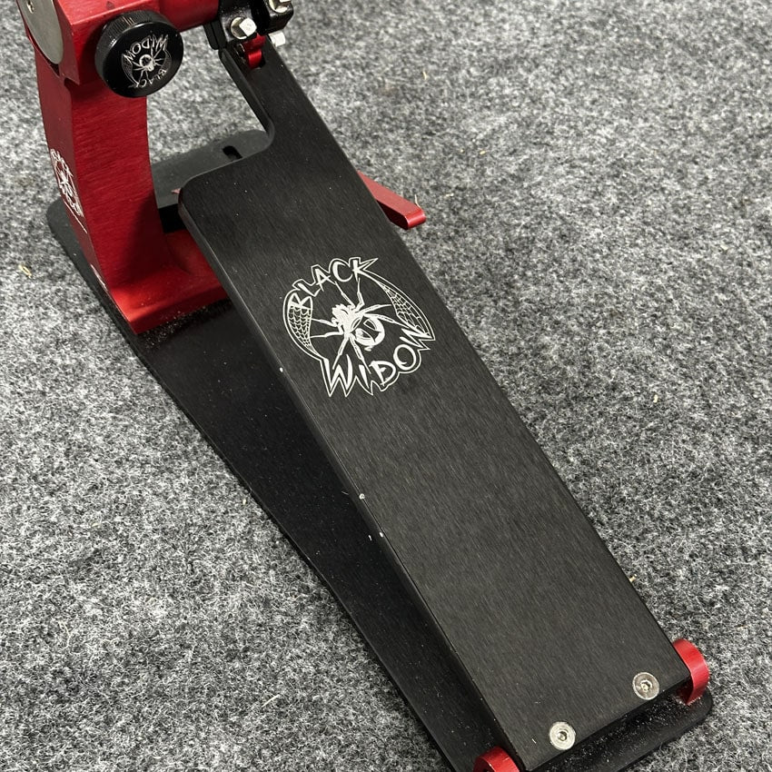 Used Trick Pro1-V Bigfoot Black Widow Bass Drum Pedal - Very Good - Drum Center Of Portsmouth