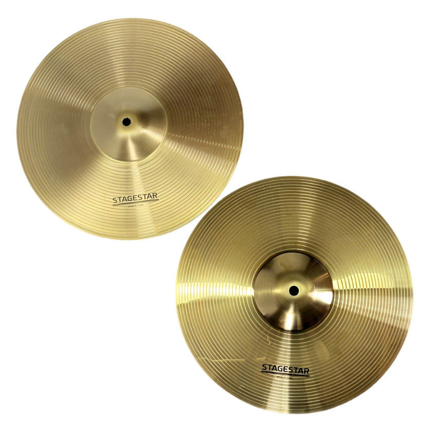 Used Tama Stagestar Hi Hat Cymbals 14" - Very Good - Drum Center Of Portsmouth