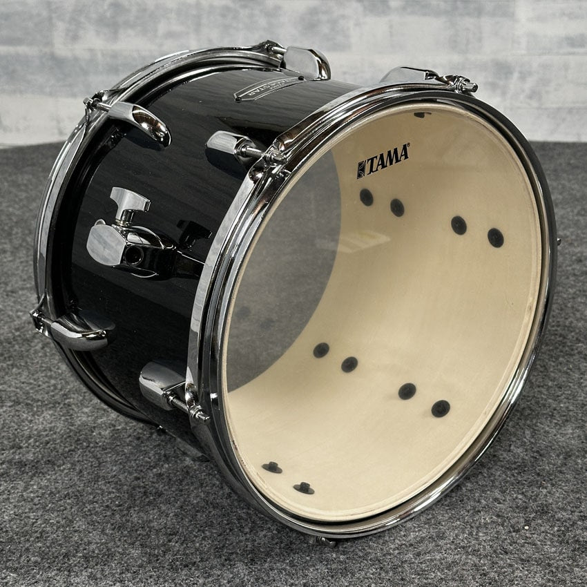 Used Tama Stagestar Rack Tom 12x9 Black Night Sparkle - Very Good - Drum Center Of Portsmouth