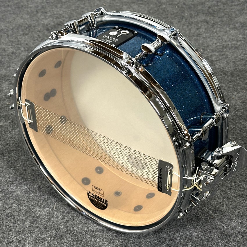 Used Sonor Prolite Snare Drum 13x5 Blue Sparkle - Very Good - Drum Center Of Portsmouth