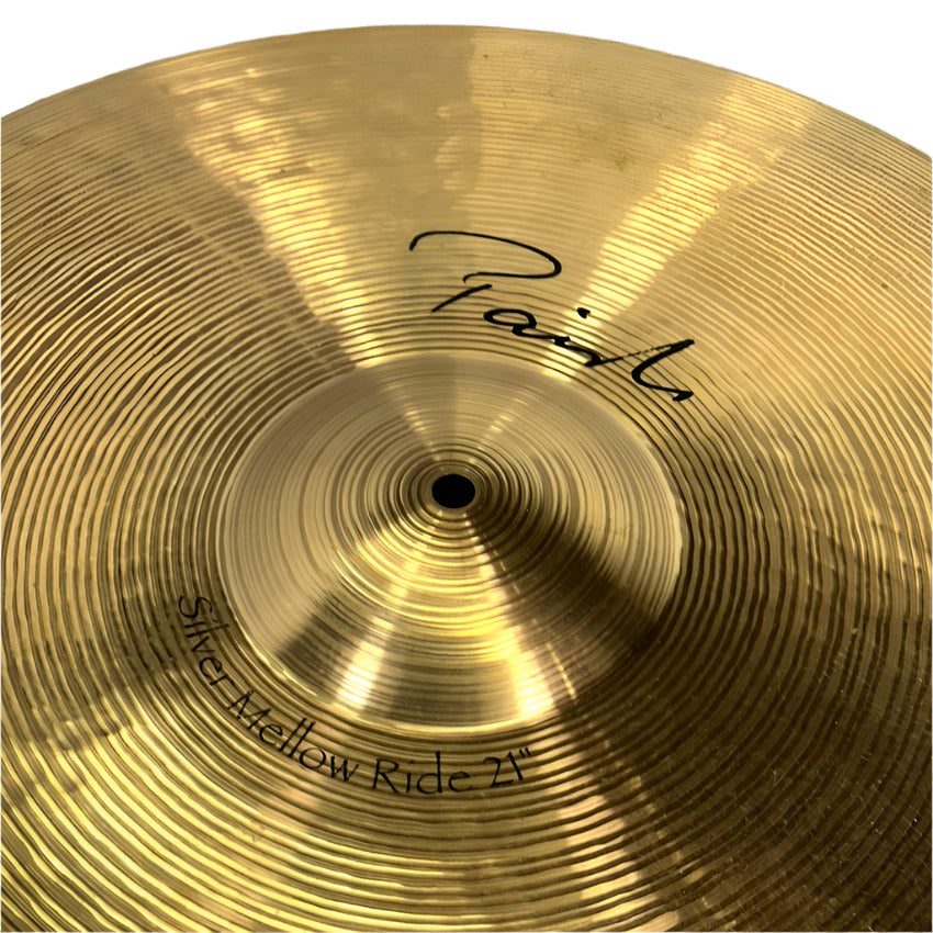 Used Paiste Signature Silver Mellow Ride Cymbal 21" 2546 grams - Very Good - Drum Center Of Portsmouth