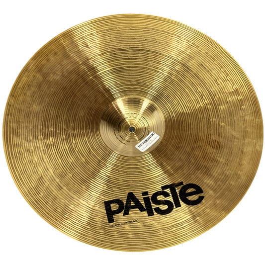 Used Paiste Signature Silver Mellow Ride Cymbal 21" 2546 grams - Very Good - Drum Center Of Portsmouth