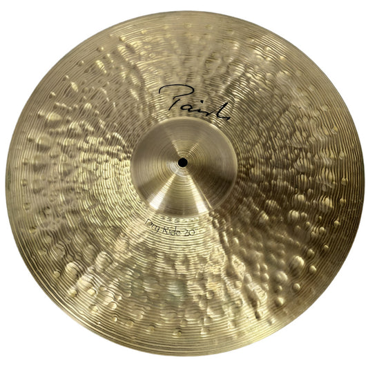 Used Paiste Signature Dry Ride Cymbal 20" 2470 grams - Very Good - Drum Center Of Portsmouth