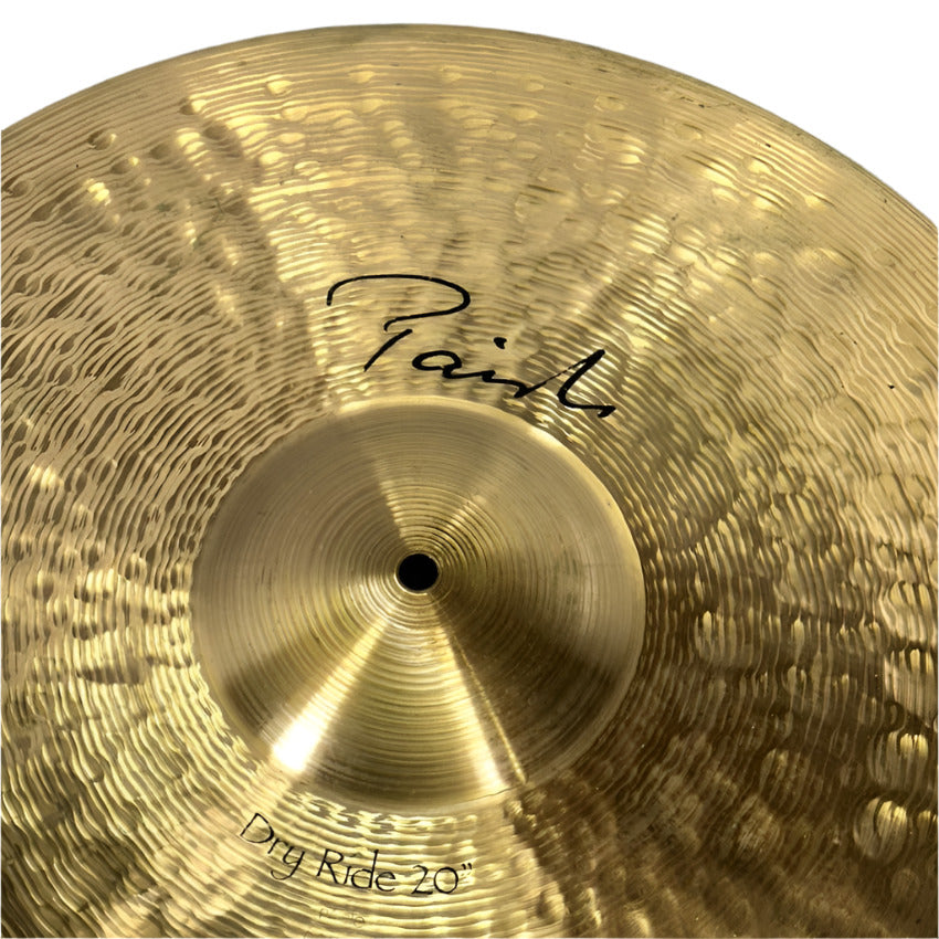 Used Paiste Signature Dry Ride Cymbal 20" 2470 grams - Very Good - Drum Center Of Portsmouth