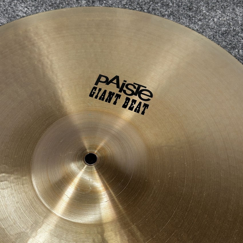 Used Paiste Giant Beat Hi Hat Cymbals 16" - Very Good - Drum Center Of Portsmouth