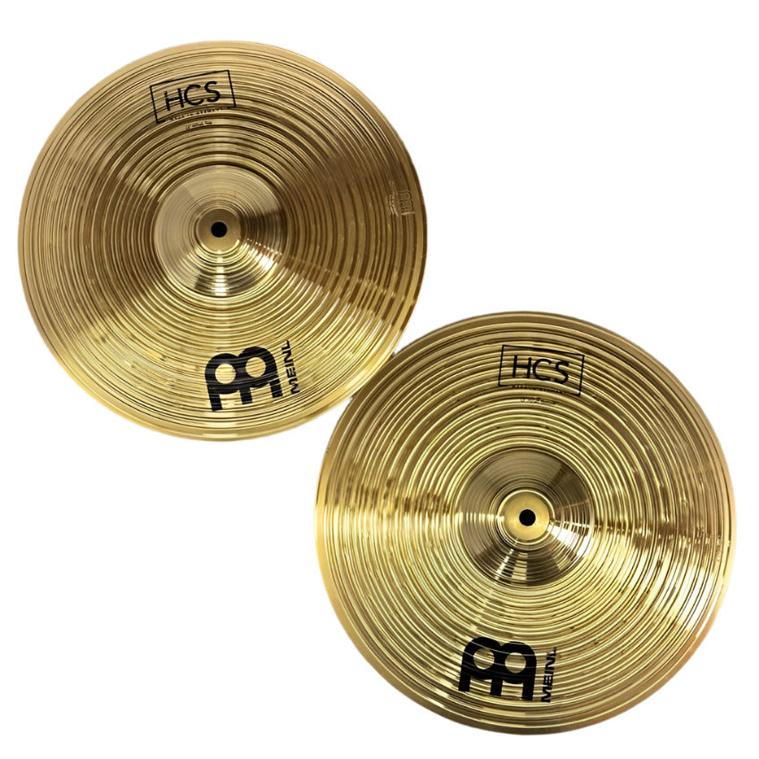 Used Meinl HCS Hi Hat Cymbals 13" - Very Good - Drum Center Of Portsmouth