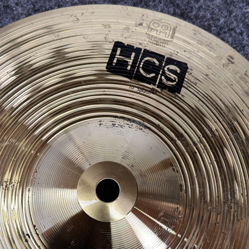Used Meinl HCS Splash Cymbal 10" - Good - Drum Center Of Portsmouth