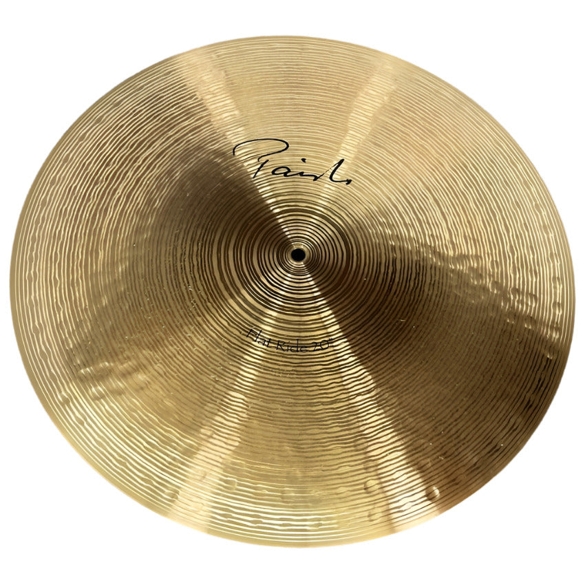 Used Paiste Signature Flat Ride Cymbal 20" 2470 grams - Good - Drum Center Of Portsmouth