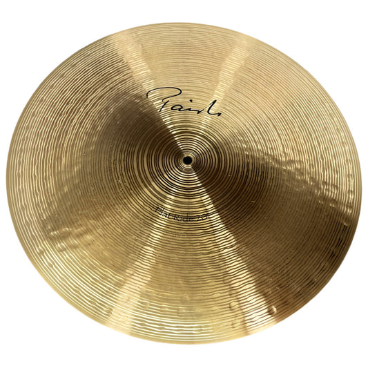 Used Paiste Signature Flat Ride Cymbal 20" 2470 grams - Good - Drum Center Of Portsmouth
