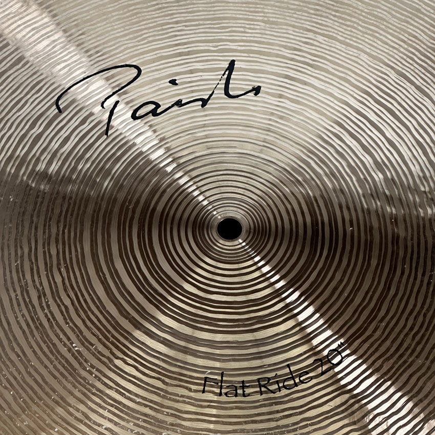 Used Paiste Signature Flat Ride Cymbal 20" 2470 grams - Good - Drum Center Of Portsmouth