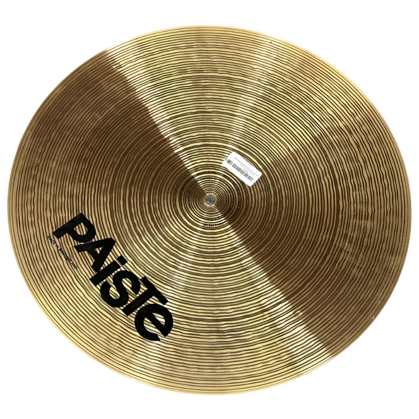 Used Paiste Signature Flat Ride Cymbal 20" 2470 grams - Good - Drum Center Of Portsmouth