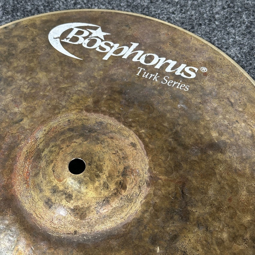 Used Bosphorus Turk Dark Hi Hat Cymbals 14" 910/1076 grams - Drum Center Of Portsmouth