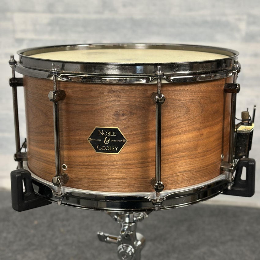 Used Noble & Cooley Walnut Snare Drum 14x8 - Fair - Drum Center Of Portsmouth