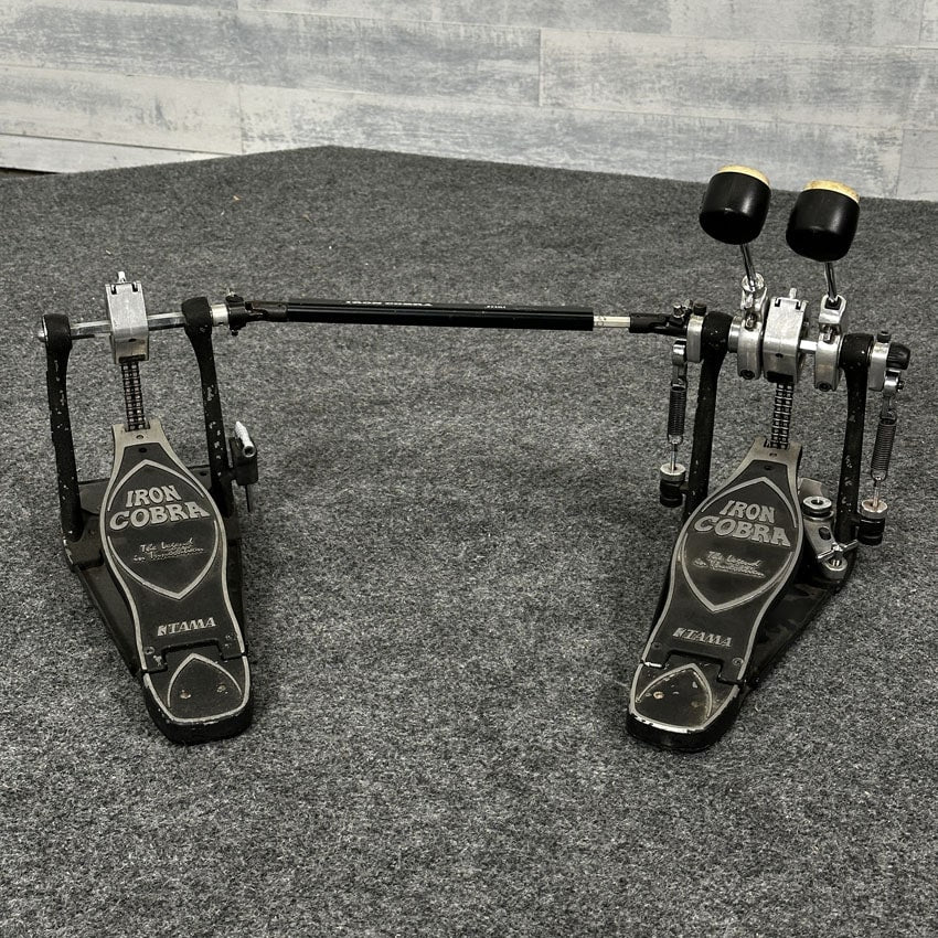 Used Tama Iron Cobra Double Bass Drum Pedal w/Case - Good - Drum Center Of Portsmouth