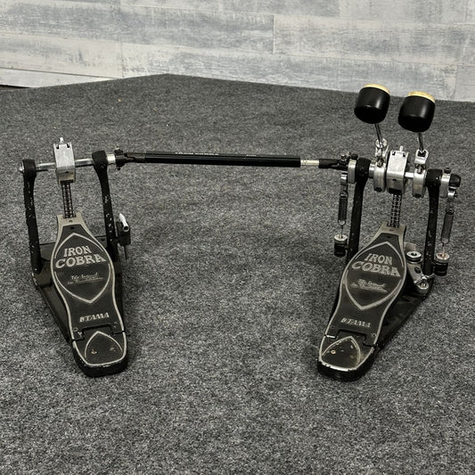 Used Tama Iron Cobra Double Bass Drum Pedal w/Case - Good - Drum Center Of Portsmouth