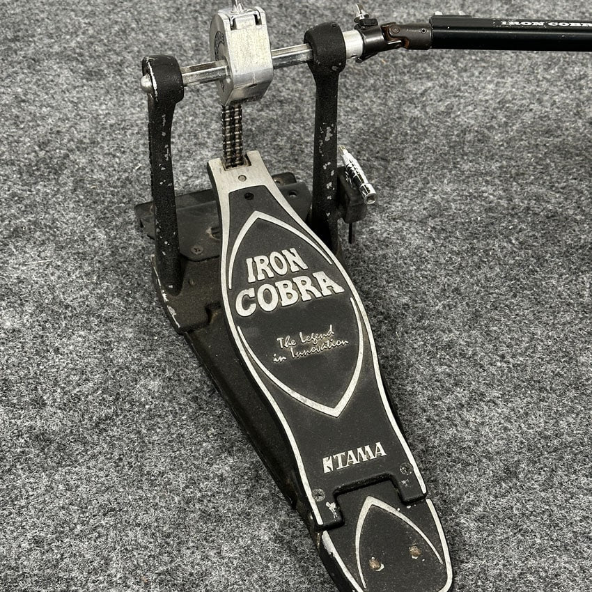 Used Tama Iron Cobra Double Bass Drum Pedal w/Case - Good - Drum Center Of Portsmouth