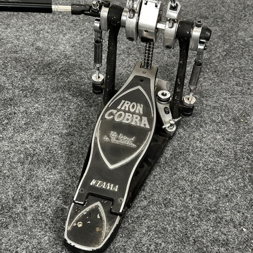 Used Tama Iron Cobra Double Bass Drum Pedal w/Case - Good - Drum Center Of Portsmouth