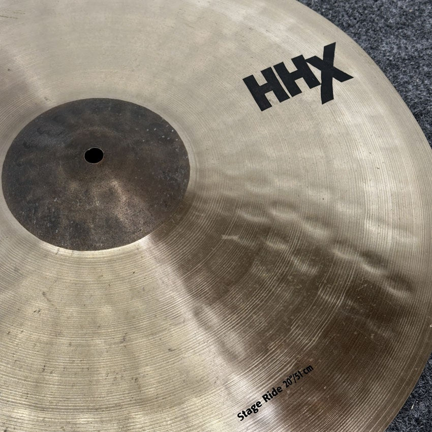 Used Sabian HHX Stage Ride Cymbal 20" - Very Good - Drum Center Of Portsmouth