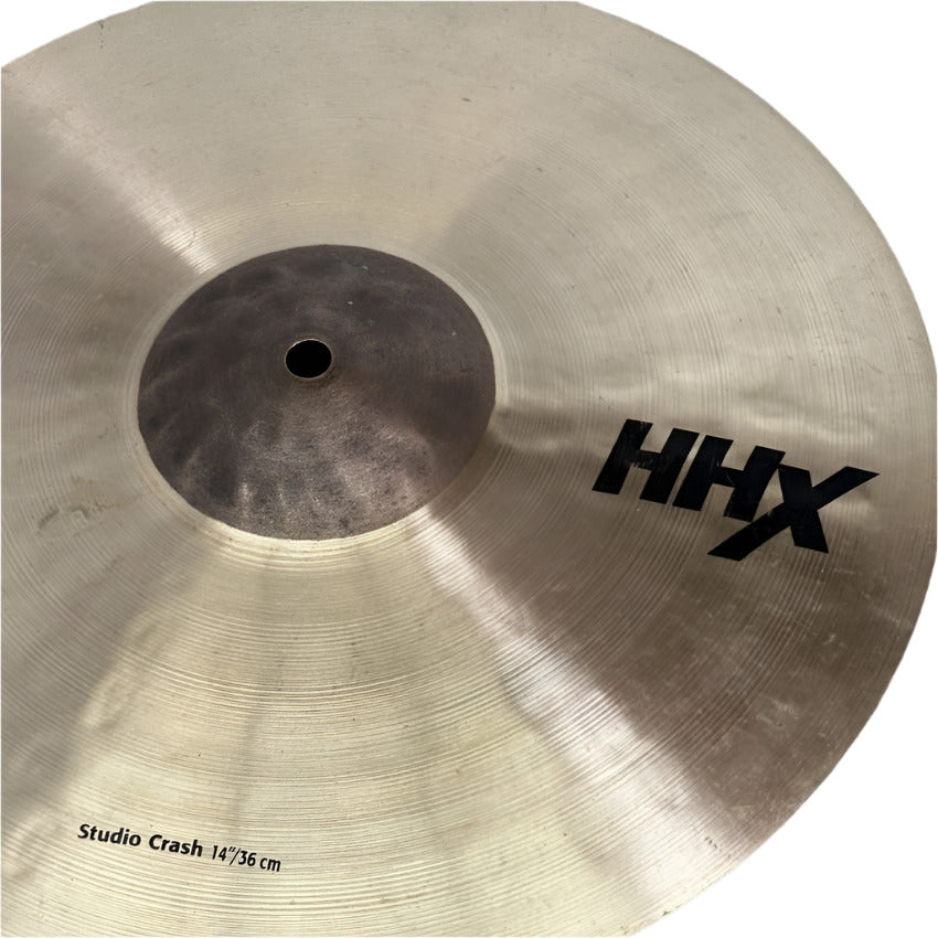 Used Sabian HHX Studio Crash Cymbal 14" - Very Good - Drum Center Of Portsmouth