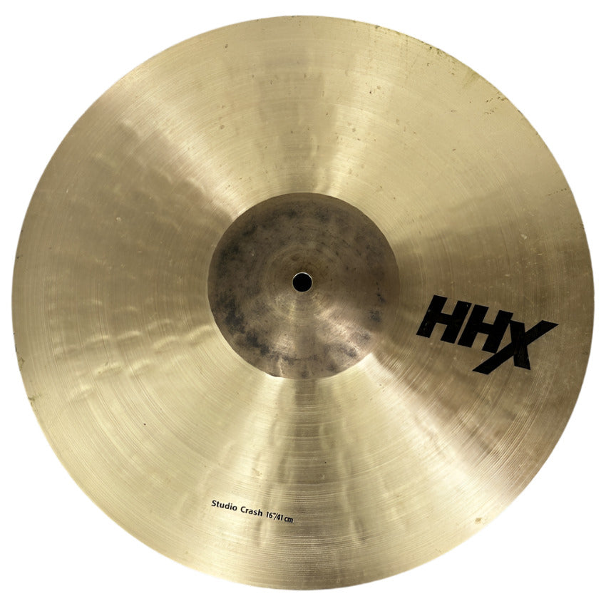 Used Sabian HHX Studio Crash Cymbal 16" - Very Good - Drum Center Of Portsmouth