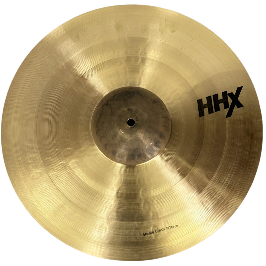 Used Sabian HHX Studio Crash Cymbal 18" - Very Good - Drum Center Of Portsmouth