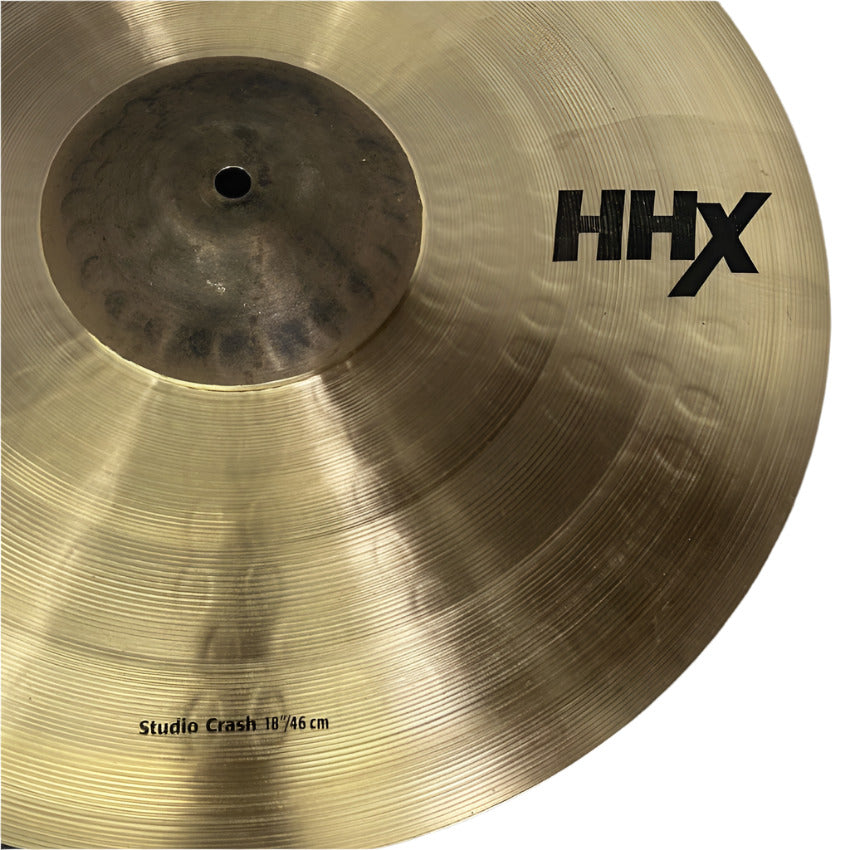 Used Sabian HHX Studio Crash Cymbal 18" - Very Good - Drum Center Of Portsmouth