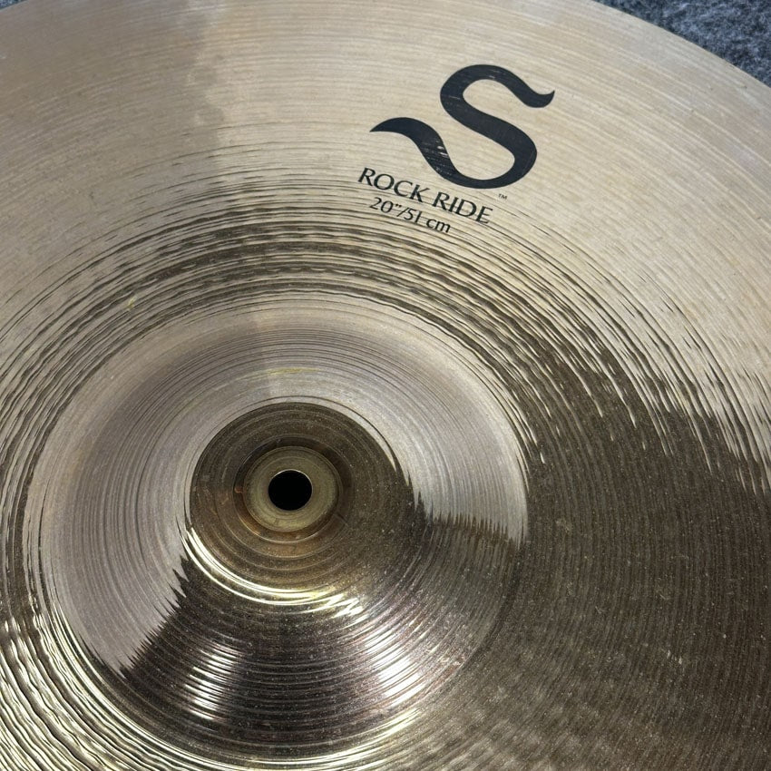 Used Zildjian S Rock Ride Cymbal 20" - Good - Drum Center Of Portsmouth