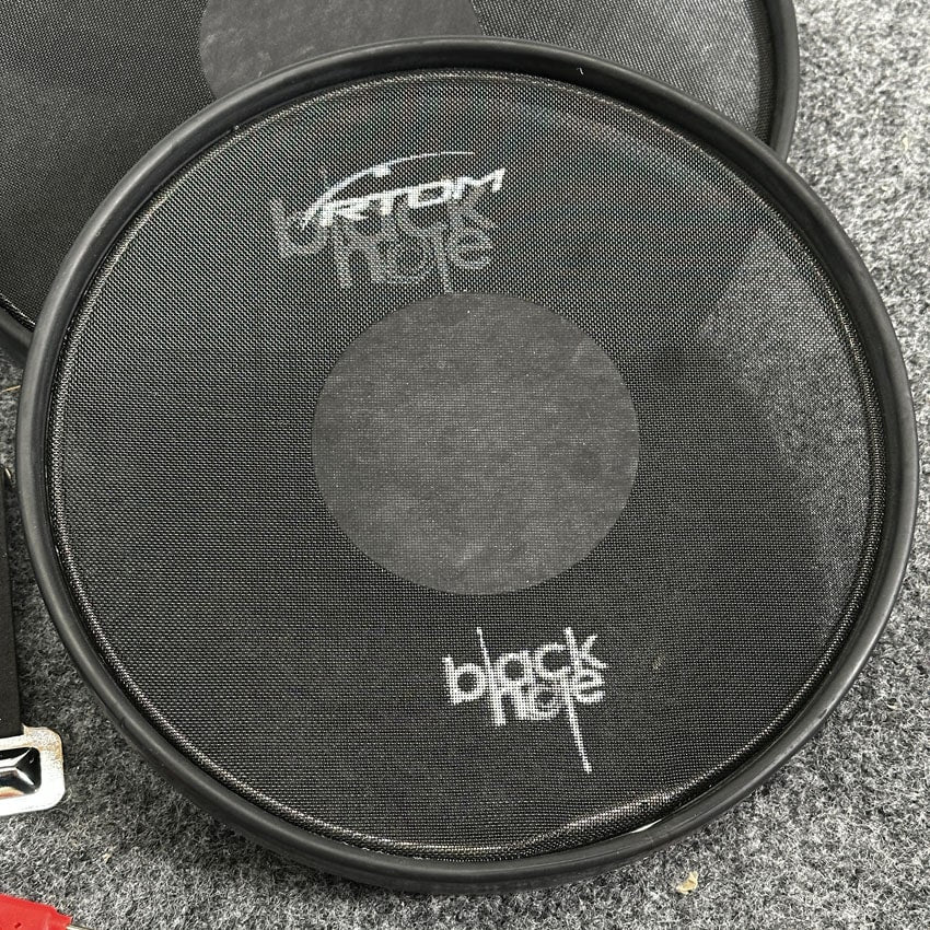 Used RTOM Black Hole Drum Silencing Set for 6pc Kit - Good - Drum Center Of Portsmouth