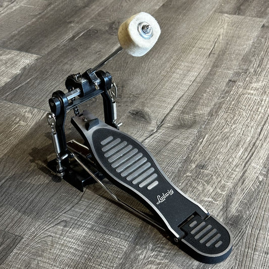 Used Ludwig 400 Single Chain Single Bass Drum Pedal - Fair - Drum Center Of Portsmouth