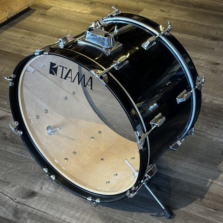 Used Misc Bass Drum 22x14 Black Wrap - Fair - Drum Center Of Portsmouth
