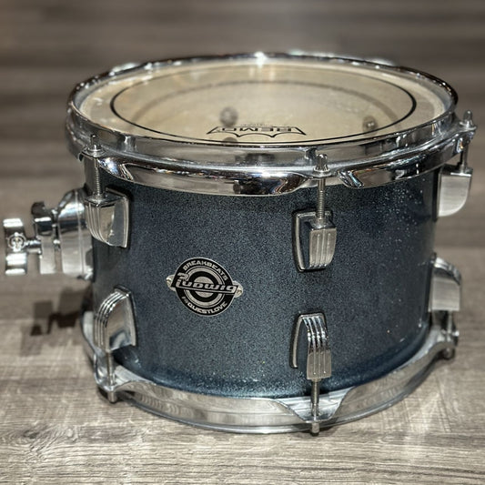Used Ludwig Breakbeats 4pc Drum Set Silver Sparkle - Good - Drum Center Of Portsmouth