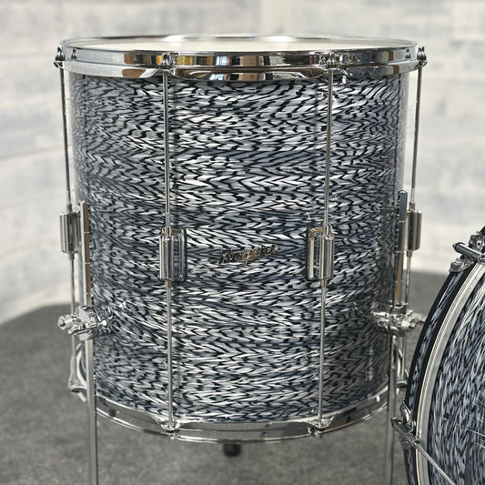Rogers Tower 3pc Drum Set Sky Blue Onyx - Drum Center Of Portsmouth