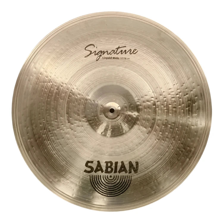 Used Sabian Chester Thompson Liquid Ride Cymbal 22" - Very Good - Drum Center Of Portsmouth