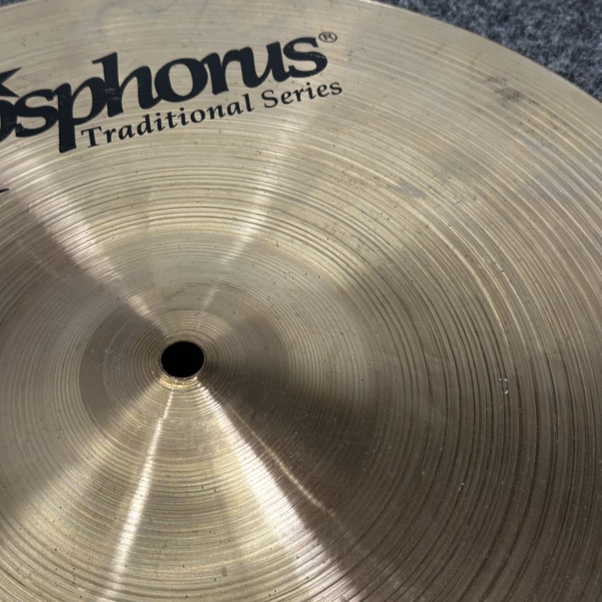 Used Bosphorus Traditional Paper Thin Crash Cymbal 16" 866 grams - Good - Drum Center Of Portsmouth
