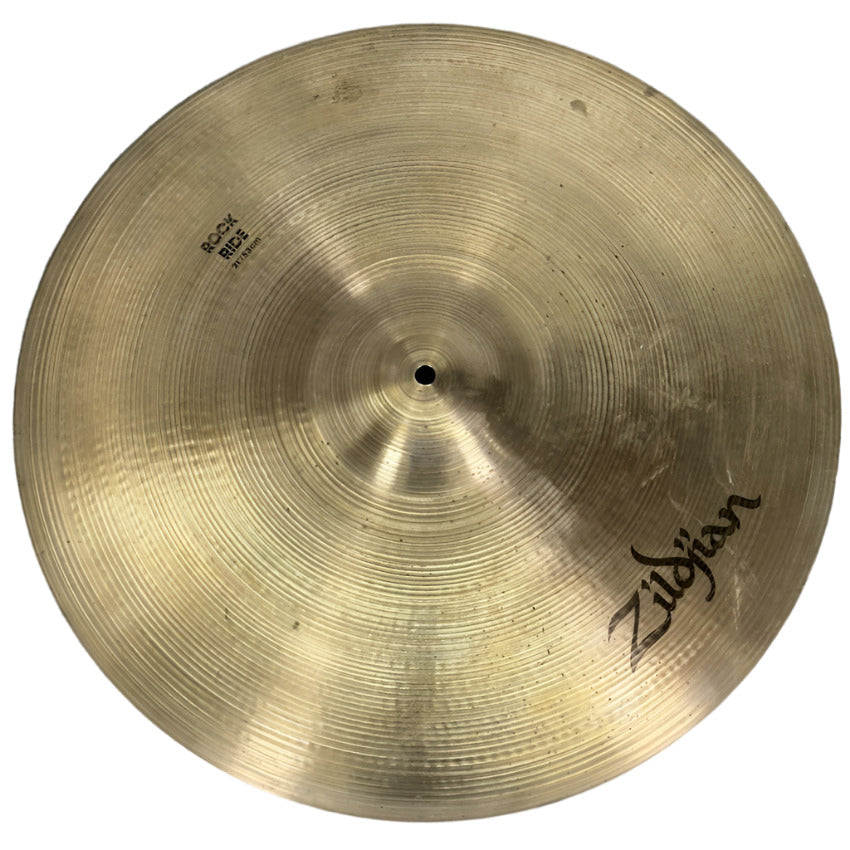 Used Zildjian Rock Ride Cymbal 21" - Very Good - Drum Center Of Portsmouth