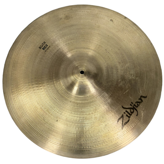 Used Zildjian Rock Ride Cymbal 21" - Very Good - Drum Center Of Portsmouth