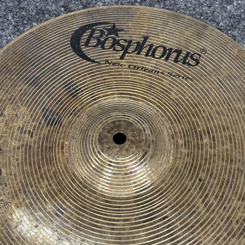 Used Bosphorus New Orleans Hi Hat Cymbals 14" 890/1100 grams - Good - Drum Center Of Portsmouth