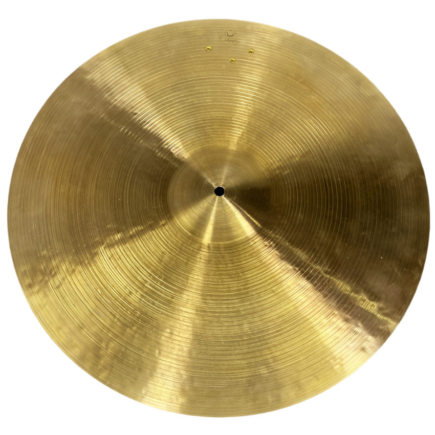 Used Istanbul Agop Mel Lewis Ride Cymbal 22" w/Rivets 2440 grams - Very Good - Drum Center Of Portsmouth