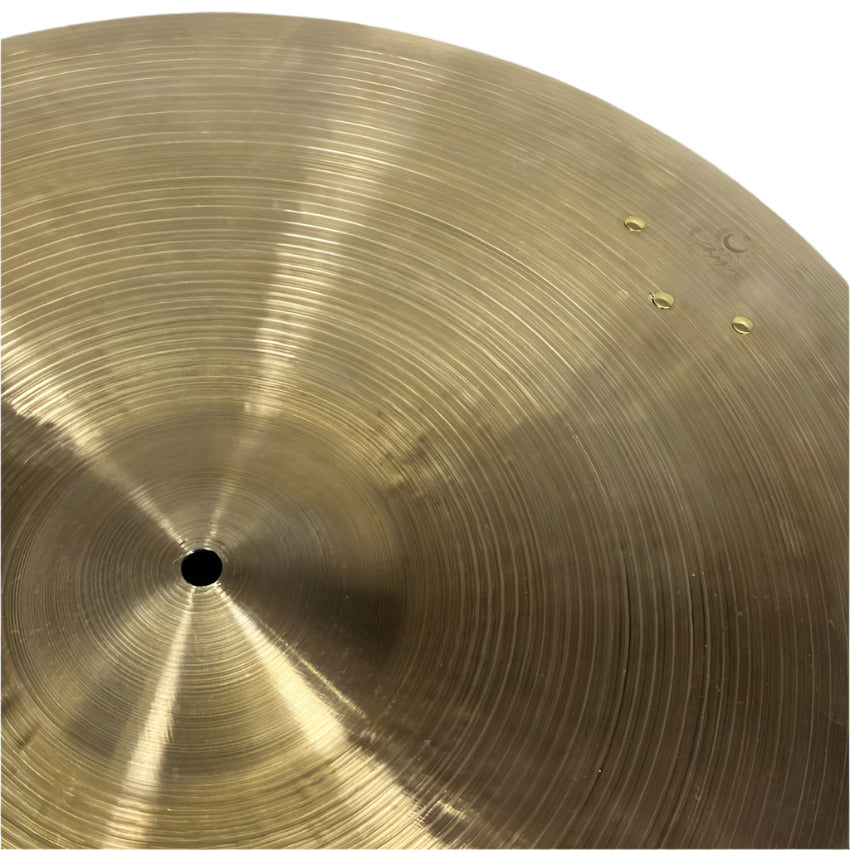 Used Istanbul Agop Mel Lewis Ride Cymbal 22" w/Rivets 2440 grams - Very Good - Drum Center Of Portsmouth