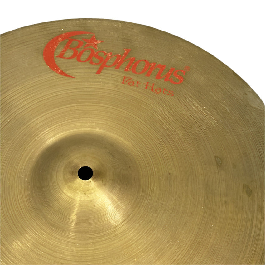 Used Bosphorus Groove Series Fat Hi Hat Cymbals 15" 1010/1210 grams - Good - Drum Center Of Portsmouth