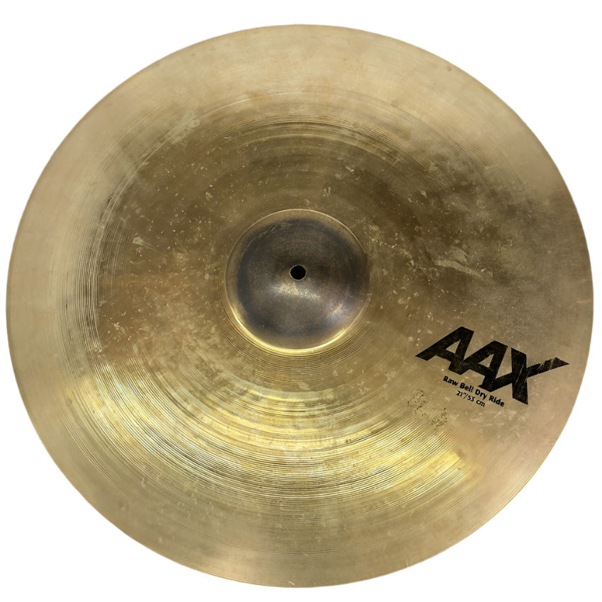 Used Sabian AAX Raw Bell Dry Ride 21" Brilliant - Very Good - Drum Center Of Portsmouth