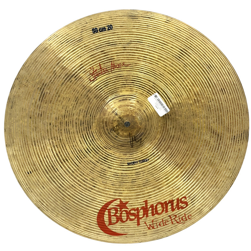 Used Bosphorus Groove Series Wide Ride Cymbal 20" 1950 grams - Good - Drum Center Of Portsmouth