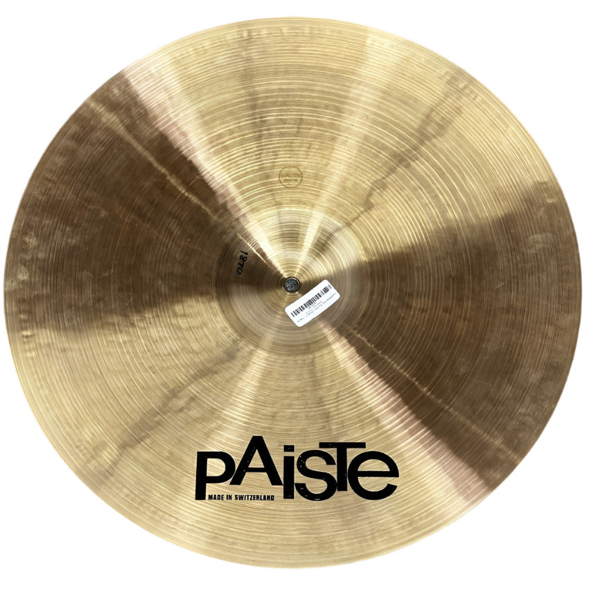 Used Paiste 2002 Big Beat Cymbal 21" - Very Good - Drum Center Of Portsmouth