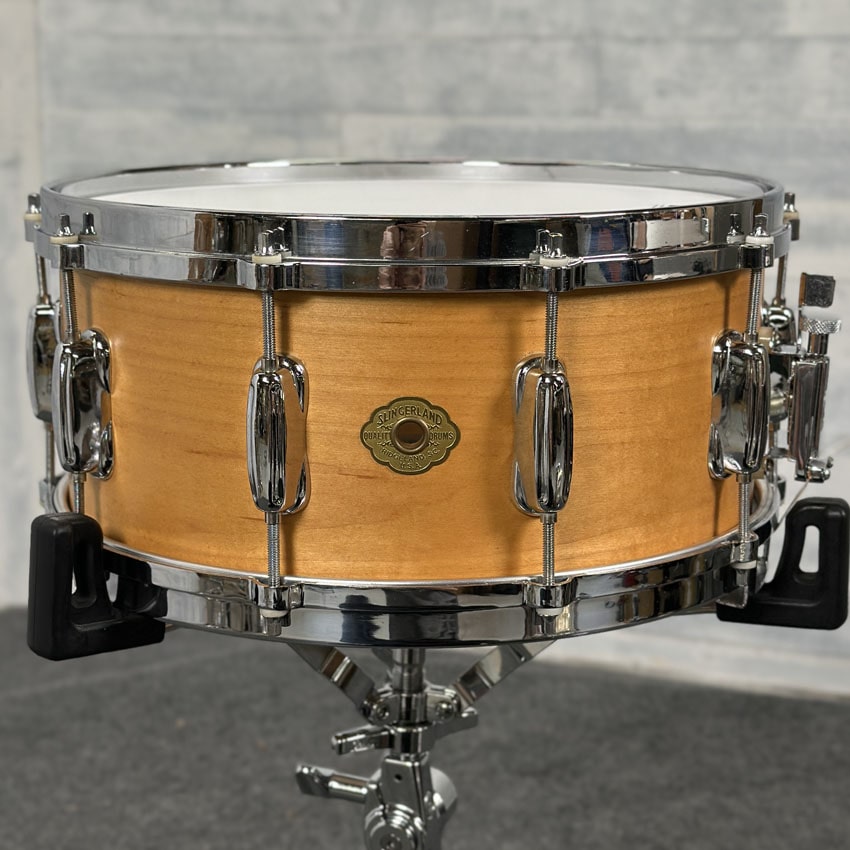 Used Slingerland Studio King Single Ply Maple Snare Drum 14x6.5 - Very Good - Drum Center Of Portsmouth