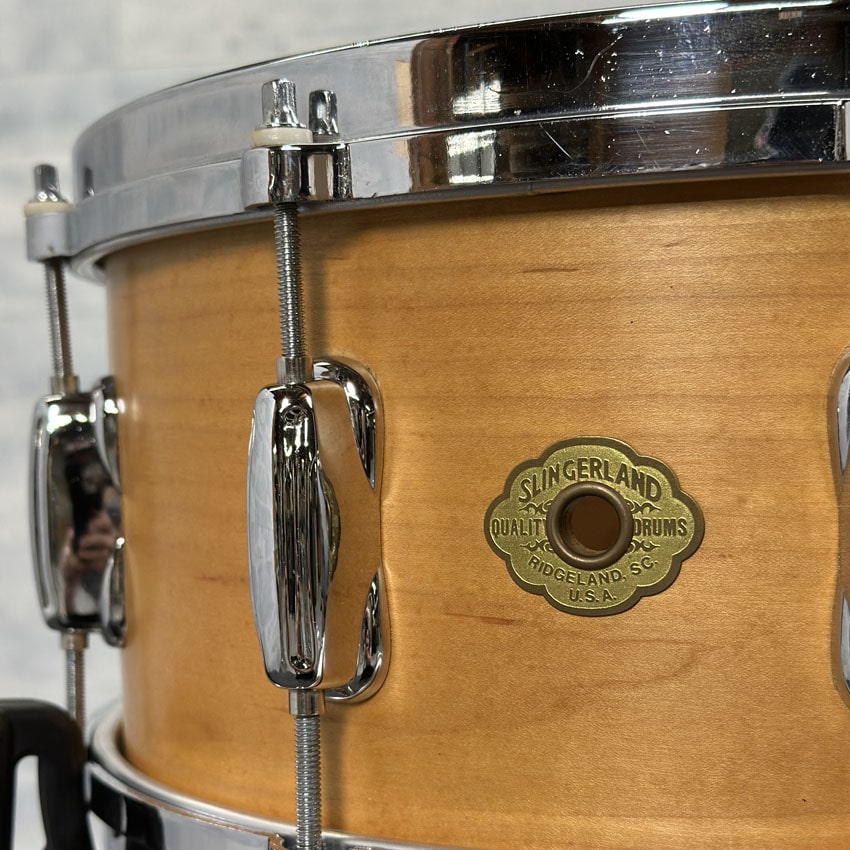 Used Slingerland Studio King Single Ply Maple Snare Drum 14x6.5 - Very Good - Drum Center Of Portsmouth