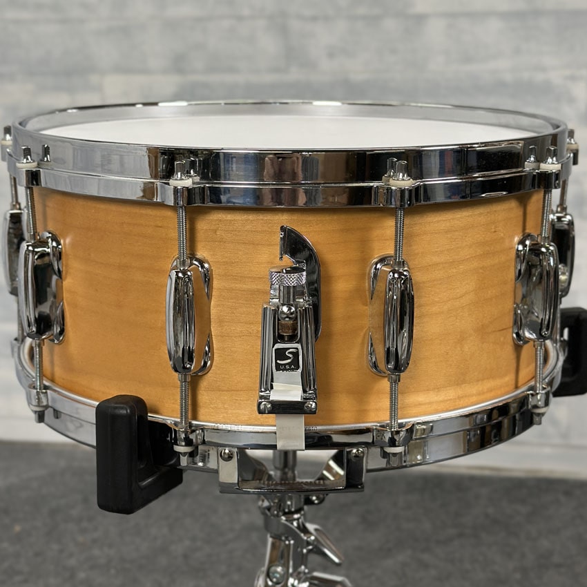 Used Slingerland Studio King Single Ply Maple Snare Drum 14x6.5 - Very Good - Drum Center Of Portsmouth