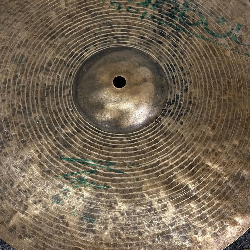 Used Istanbul Agop Signature Hi Hat Cymbals 15" 964/1050 grams - Good - Drum Center Of Portsmouth